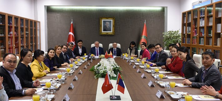 Moğolistan Heyeti Ziyareti