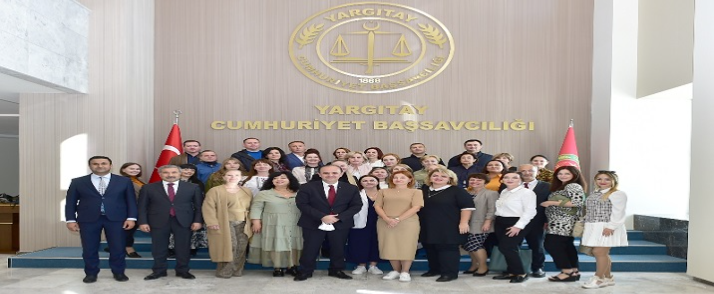 Ukrayna Heyetinin Kurumsal Eğitim Ziyaretleri Kapsamında Yargıtay Cumhuriyet Başsavcılığını Ziyareti